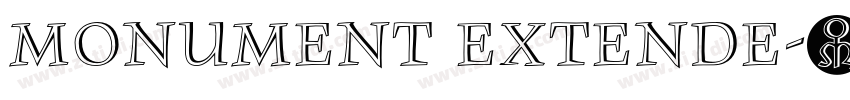 Monument Extende字体转换